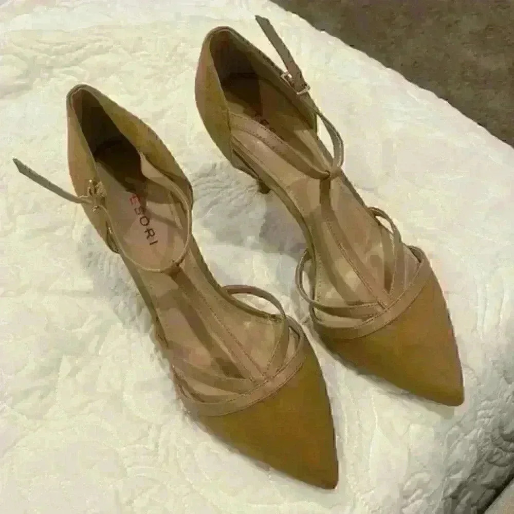 Tesori Women Suede Heels